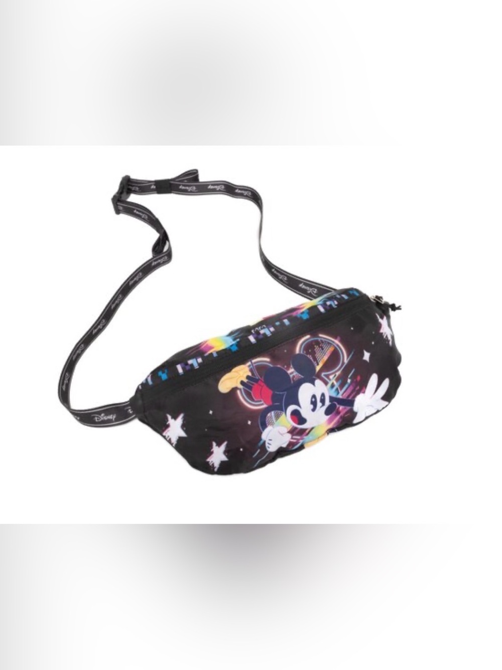 Mickey Mouse Neon Tie Dye Packable Belt Bag - WondaPop